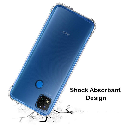 Θήκη για Xiaomi Redmi 9C NFC / 9C, Techsuit, Ανθεκτική σε Κρούσεις Διαφανής, Διάφανη