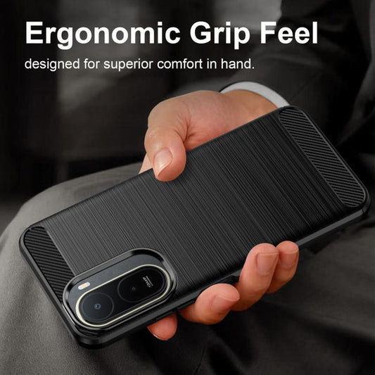 Case for Xiaomi Redmi A7 Pro 4G, Techsuit, Carbon, Black