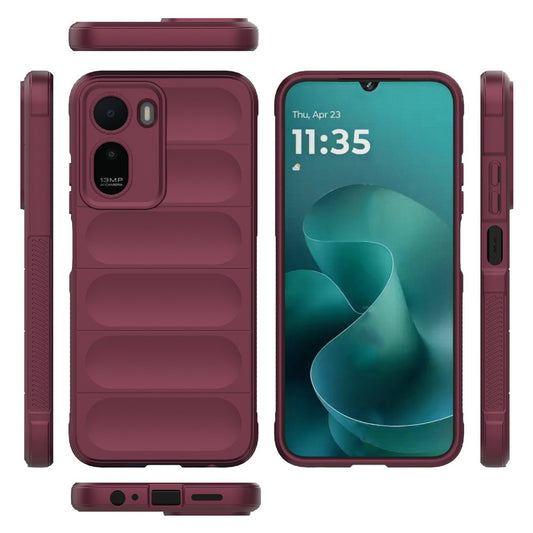 Θήκη για Xiaomi Redmi A7 Pro 4G, Techsuit, Magic Shield, Βυσσινί