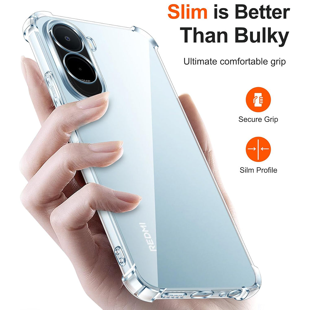 Θήκη για Xiaomi Redmi A7 Pro 4G, Techsuit, Shockproof Clear, Διαφανής