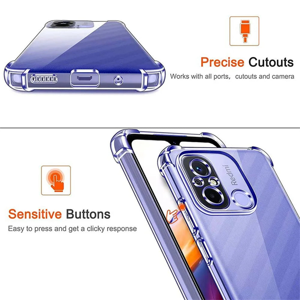 Θήκη για Xiaomi Redmi Note 12 Pro 4G / Note 11 Pro 5G / Note 11 Pro, Techsuit, Ανθεκτική σε Κρούσεις Διαφανής, Διαφάνεια