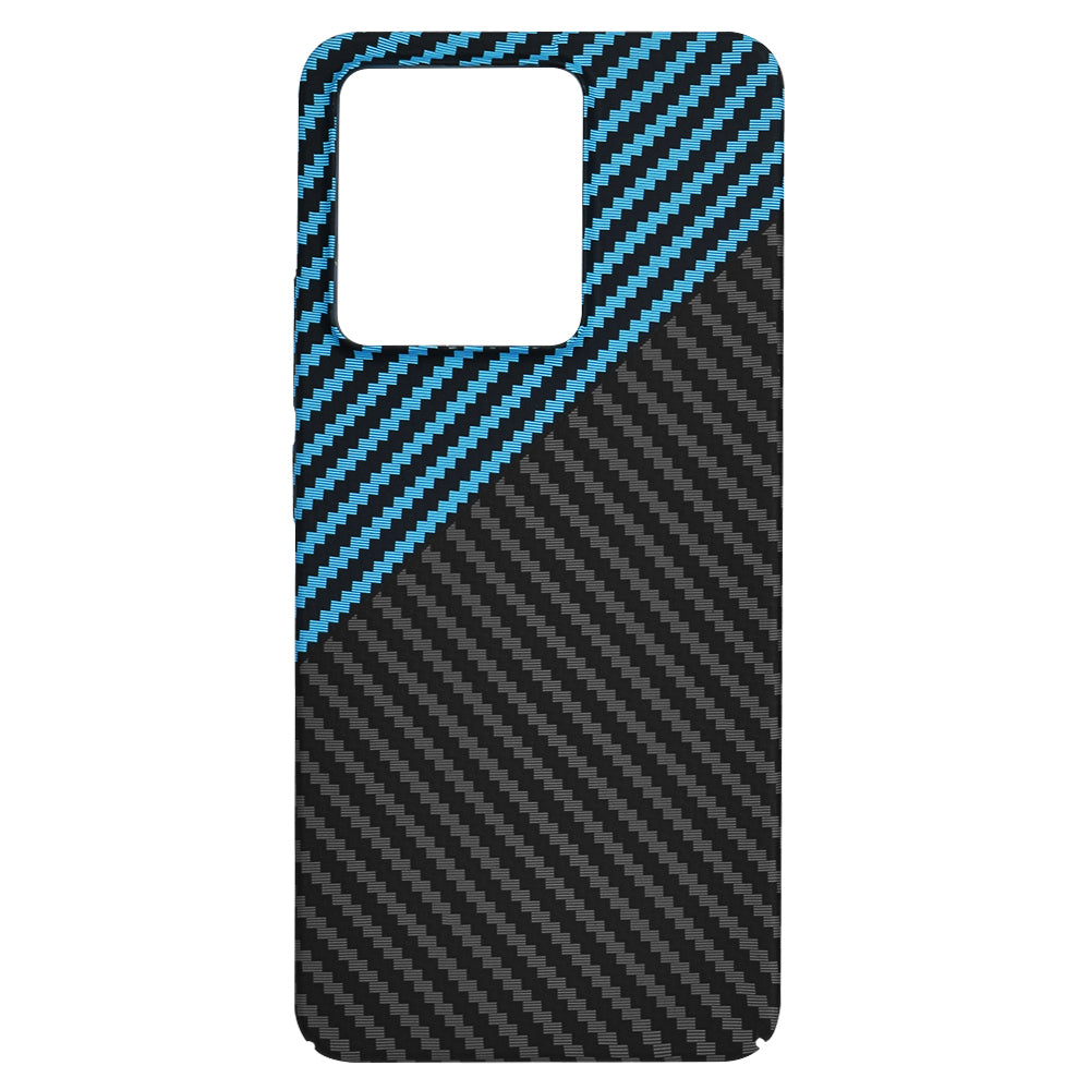 Θήκη για Xiaomi Redmi Note 13 4G, Techsuit, Carbonite FiberShell, Μαύρο Μπλε