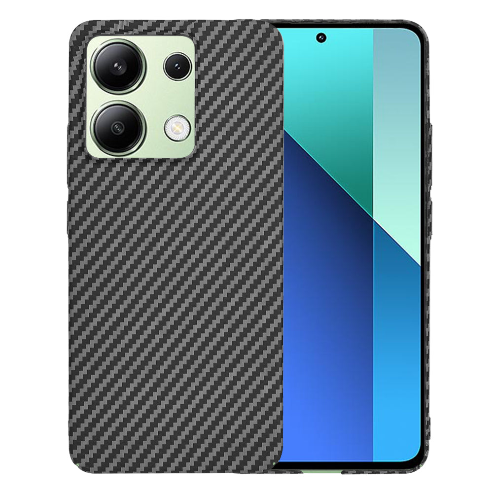 Θήκη για Xiaomi Redmi Note 13 4G, Techsuit, Carbonite FiberShell, Μαύρη
