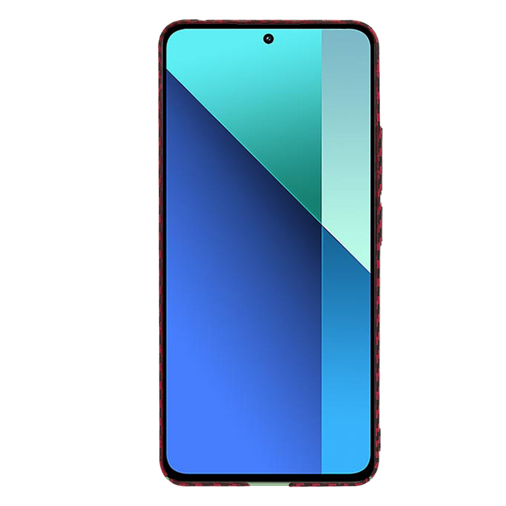 Θήκη για Xiaomi Redmi Note 13 4G, Techsuit, Carbonite FiberShell, Κόκκινο