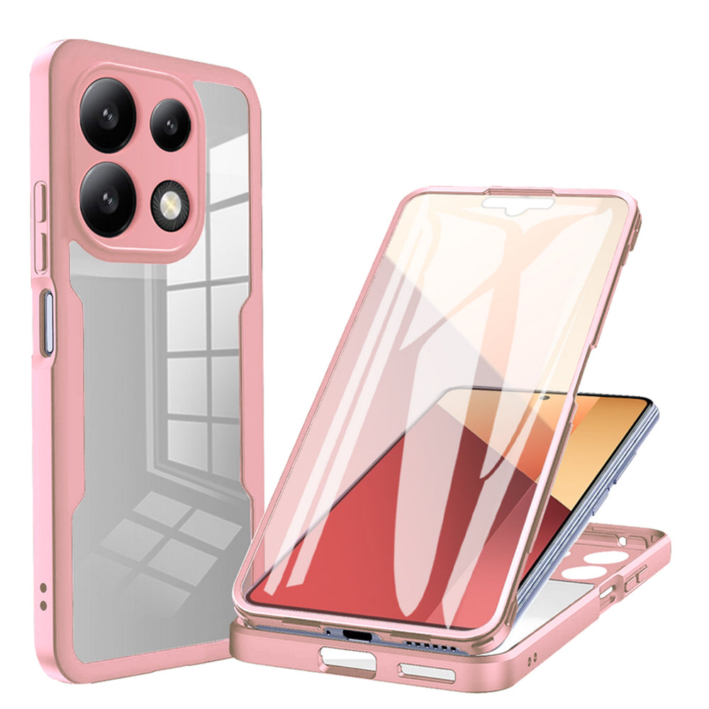 Θήκη για Xiaomi Redmi Note 13 4G, Techsuit, ColorVerse 360, Ροζ