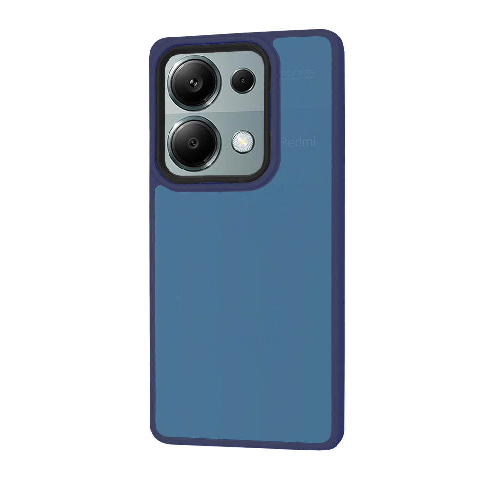 Θήκη για Xiaomi Redmi Note 13 Pro 4G / Poco M6 Pro 4G, Techsuit, HaloFrost, Μπλε Σκούρο