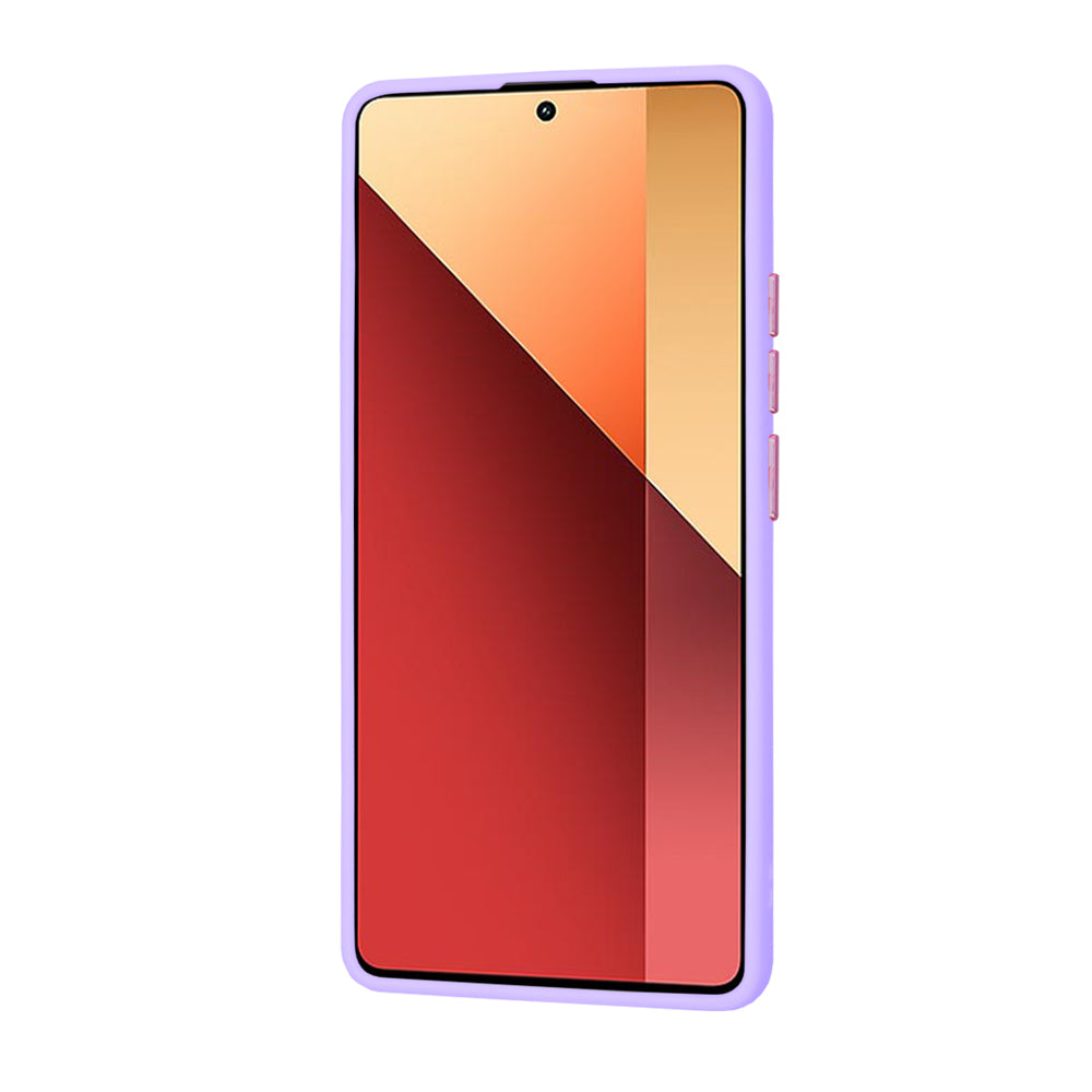 Θήκη για Xiaomi Redmi Note 13 Pro 4G / Poco M6 Pro 4G, Techsuit, HaloFrost, Ανοιχτό Μωβ