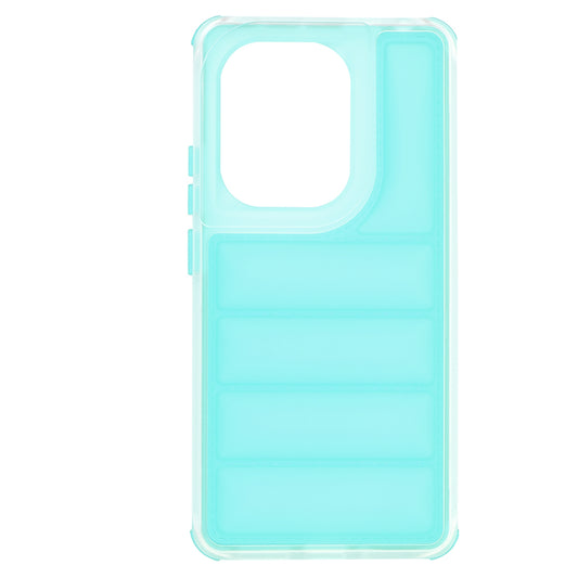 Θήκη για Xiaomi Redmi Note 13 Pro 4G / Poco M6 Pro 4G, Techsuit, Wave Shield, Τυρκουάζ