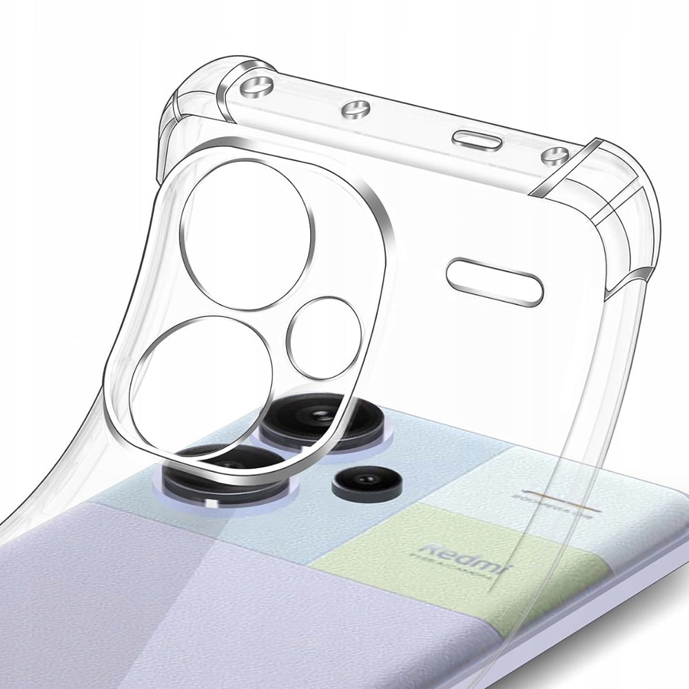 Θήκη για Xiaomi Redmi Note 13 Pro+, Techsuit, Ανθεκτική σε Κρούσεις Διαφανής, Διάφανη