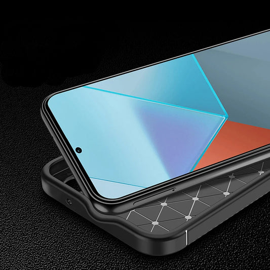 Θήκη για Xiaomi Redmi Note 14 Pro+ 5G / Note 14 Pro 5G / Poco X7, Techsuit, CarbonFiber, Μαύρη