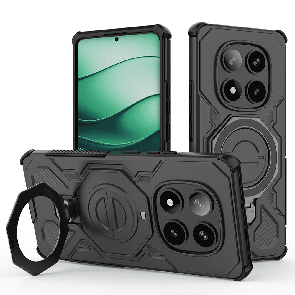 Θήκη για Xiaomi Redmi Note 14 Pro+ 5G, Techsuit, Carbon Shield Pro, Μαύρο