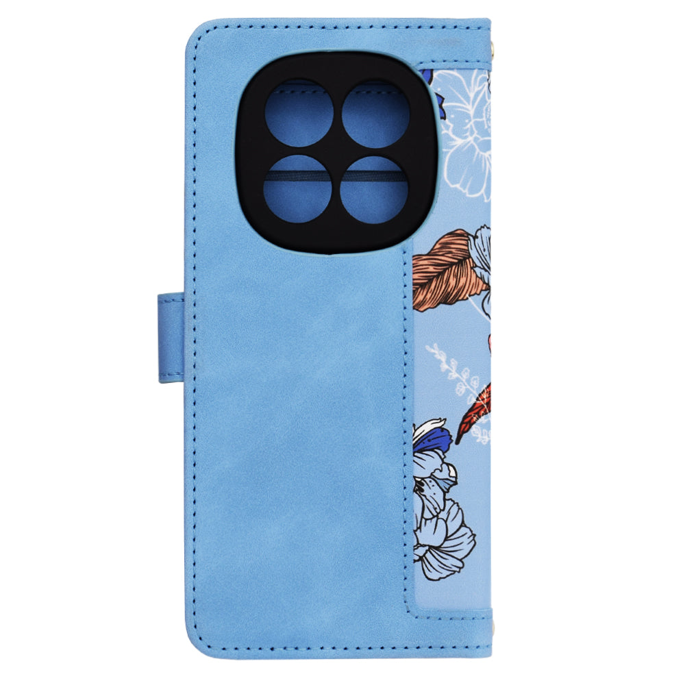 Θήκη για Xiaomi Redmi Note 14 Pro+ 5G, Techsuit, FlipCraft, Μπλε