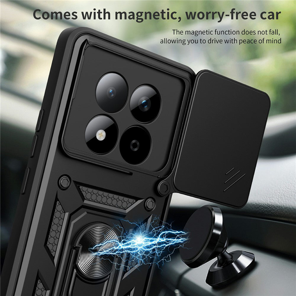 Θήκη για Xiaomi Redmi Note 15 Pro 5G, Techsuit, CamShield, Μαύρη