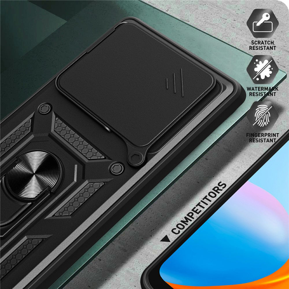 Θήκη για Xiaomi Redmi Note 15 Pro 5G, Techsuit, CamShield, Μαύρη