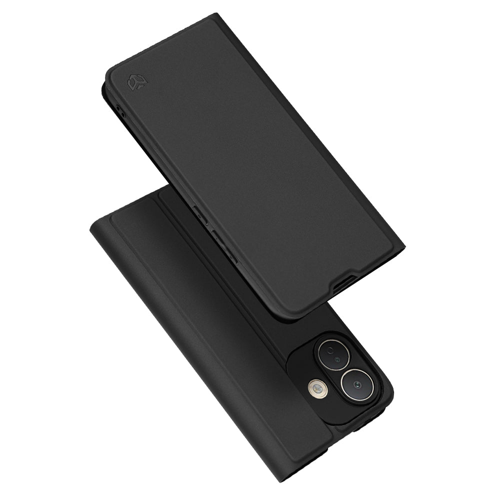 Θήκη για Xiaomi Redmi Note 17 Pro, Techsuit, Magskin Book, Μαύρο