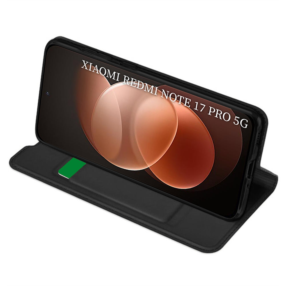 Θήκη για Xiaomi Redmi Note 17 Pro, Techsuit, Magskin Book, Μαύρο