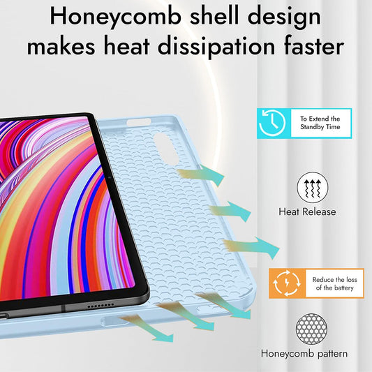 Θήκη για Xiaomi Redmi Pad 2 Pro, Techsuit, Flex Trifold, Πράσινη