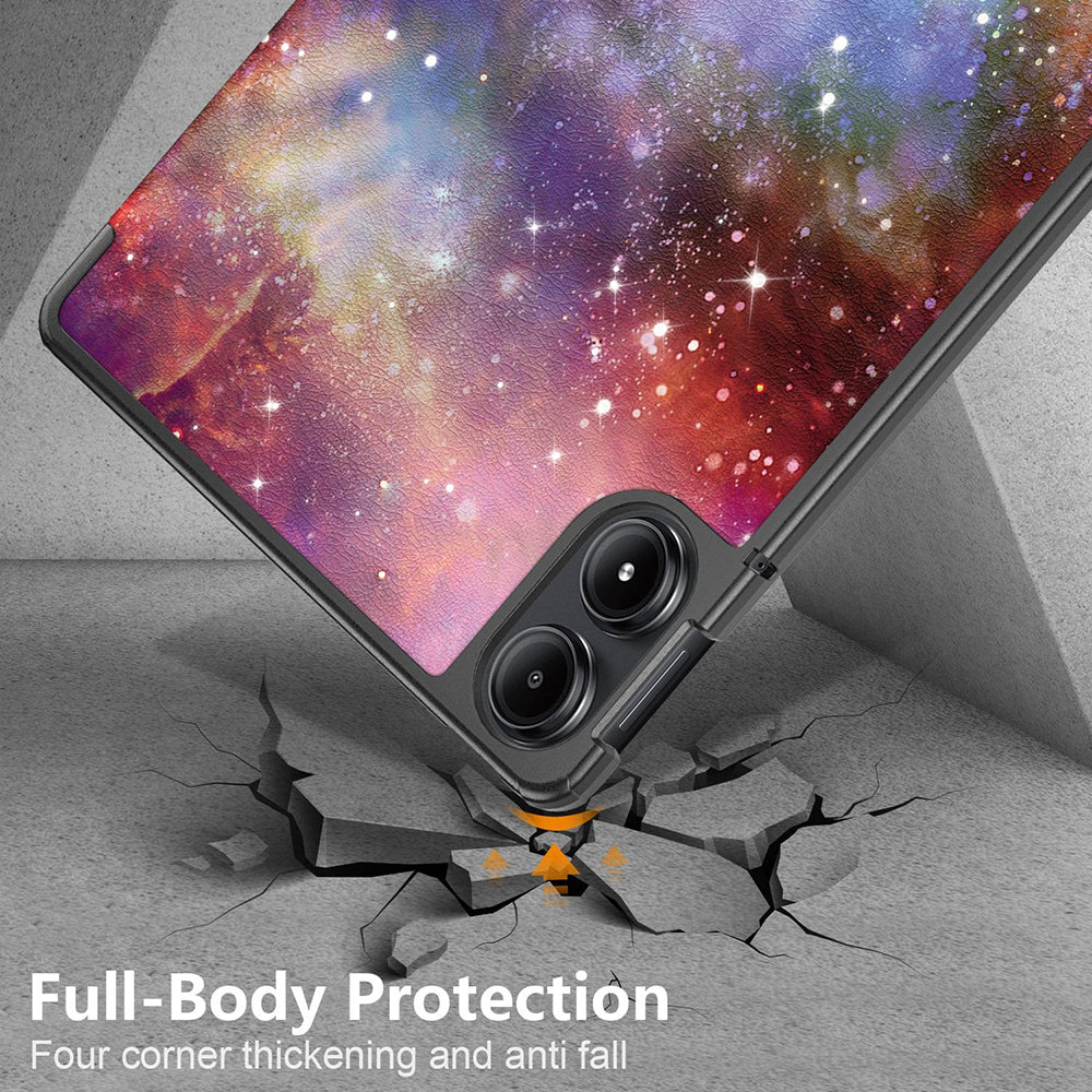 Θήκη για Xiaomi Redmi Pad Pro / Pad / Pad Pro 5G, Techsuit, FoldPro Galaxy, Πολύχρωμο