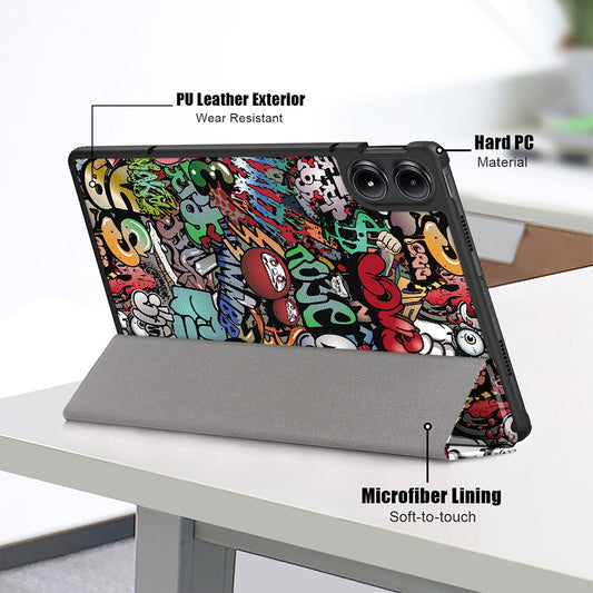 Case for Xiaomi Redmi Pad Pro / Pad / Pad Pro 5G, Techsuit, FoldPro Urban Vibe, Multicolor