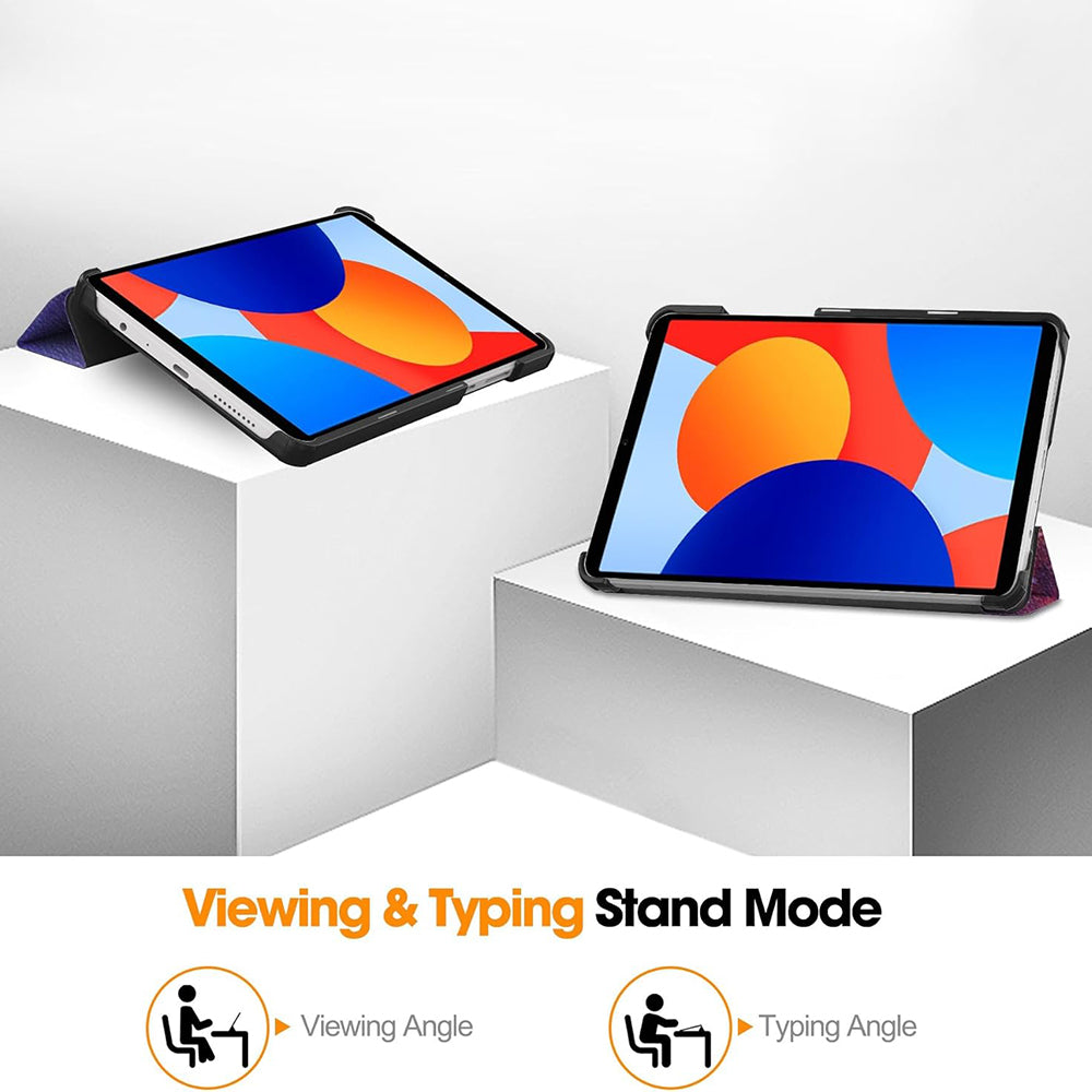 Θήκη για Xiaomi Redmi Pad SE 8.7, Techsuit, FoldPro Galaxy, Πολύχρωμη