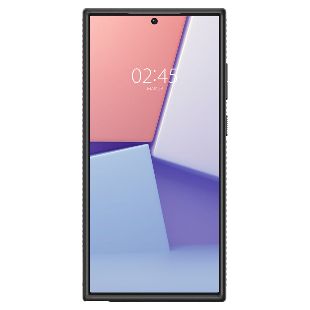 Θήκη για Samsung Galaxy S23 Ultra S918, Spigen, Liquid Air, Ματ Μαύρη ACS05614