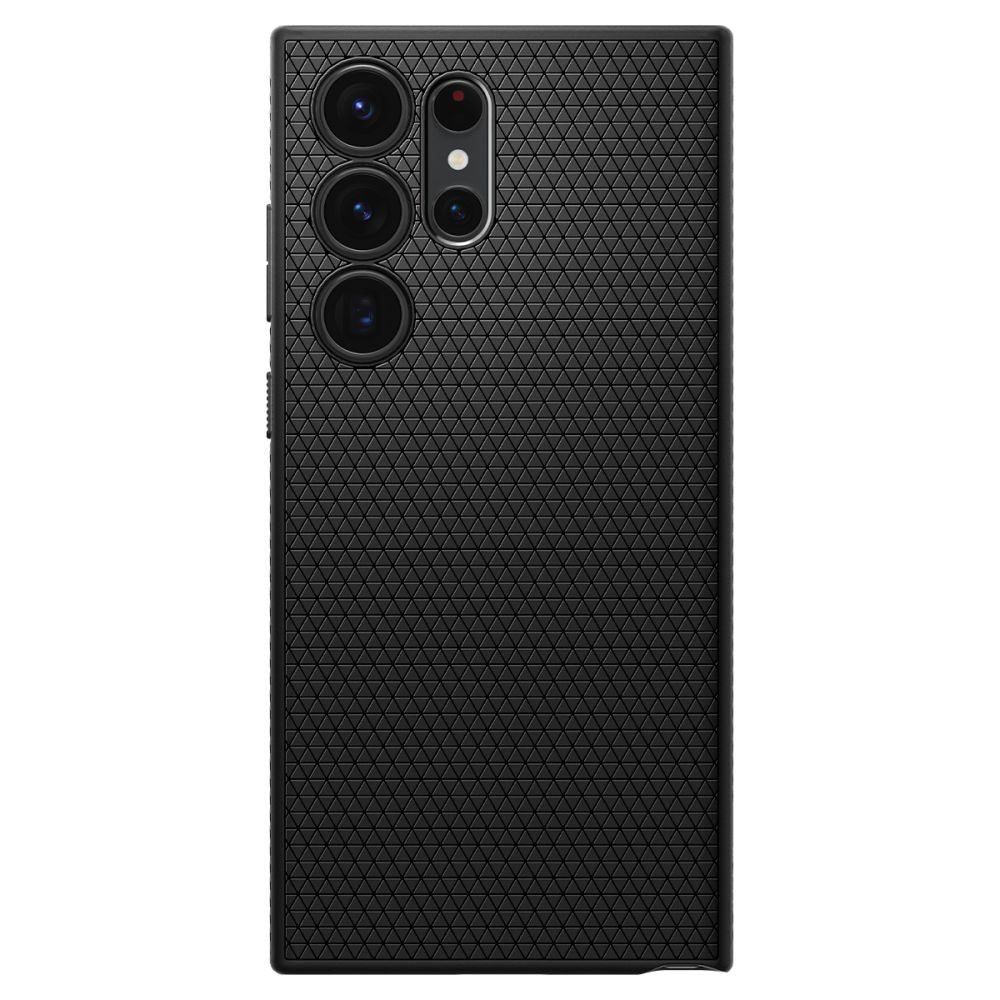 Θήκη για Samsung Galaxy S23 Ultra S918, Spigen, Liquid Air, Ματ Μαύρη ACS05614