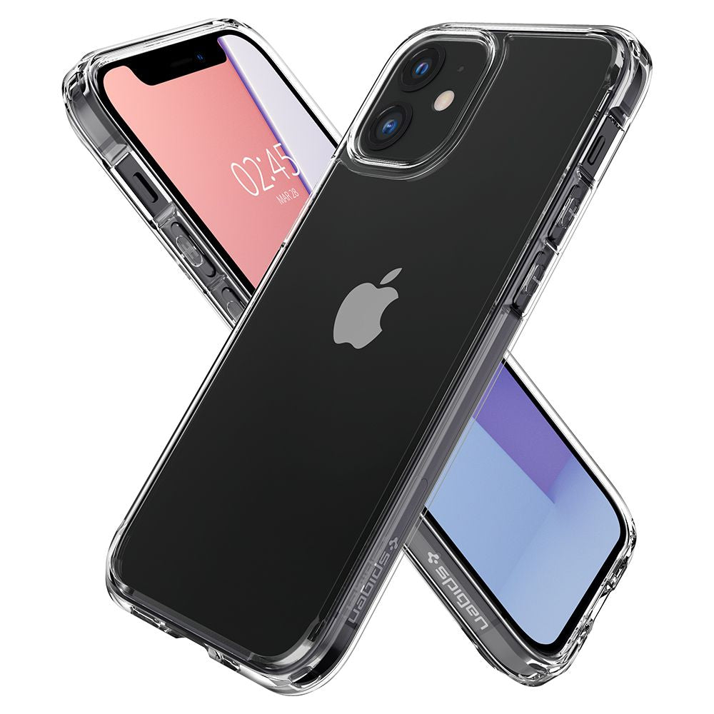 Θήκη για Apple iPhone 12 / 12 Pro, Spigen, Ultra Hybrid, Διάφανη ACS01702