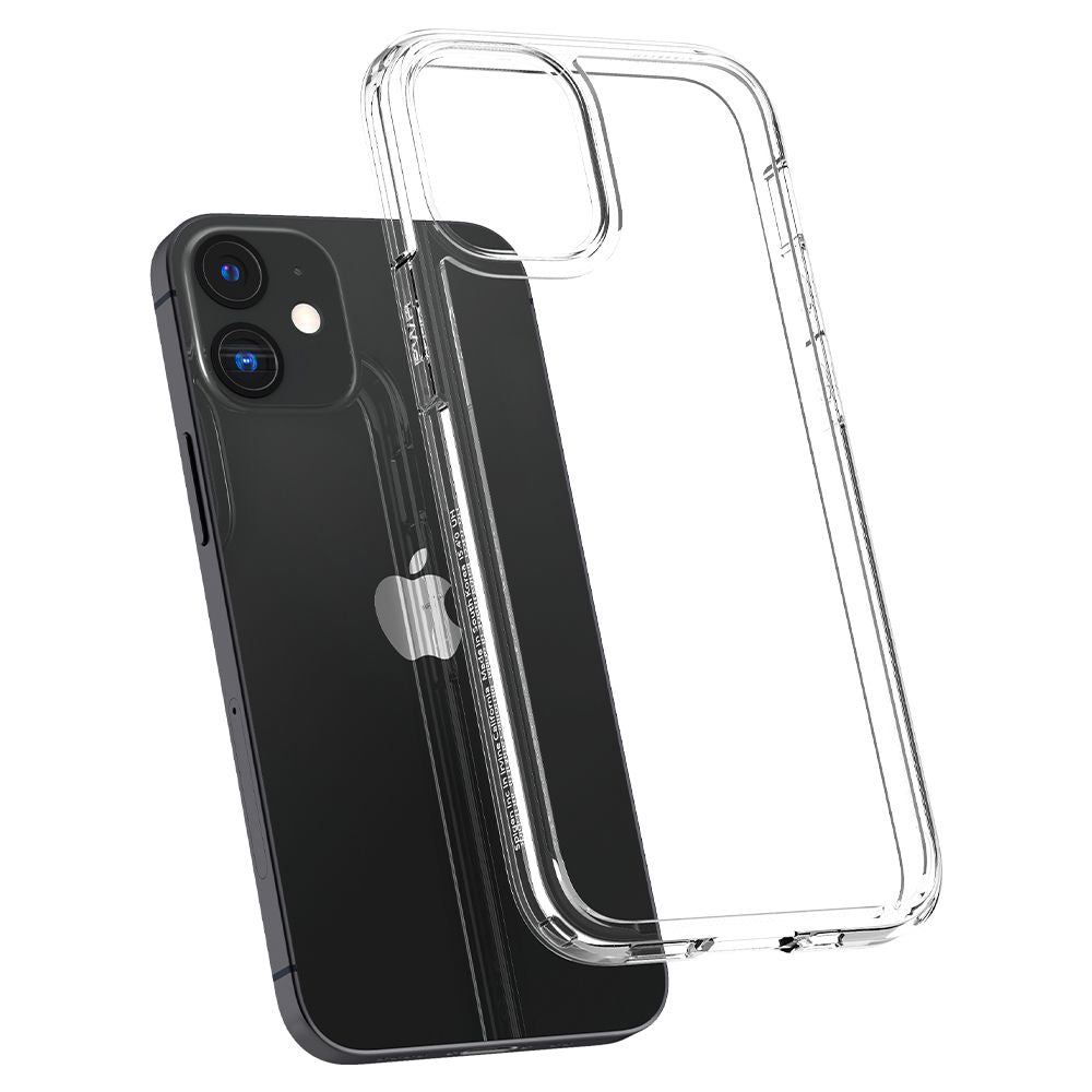 Θήκη για Apple iPhone 12 / 12 Pro, Spigen, Ultra Hybrid, Διάφανη ACS01702