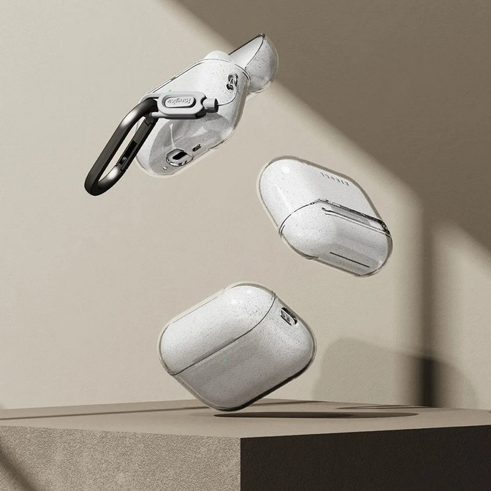 Θήκη Ringke Air Glitter για Apple AirPods Pro 3, Διάφανη