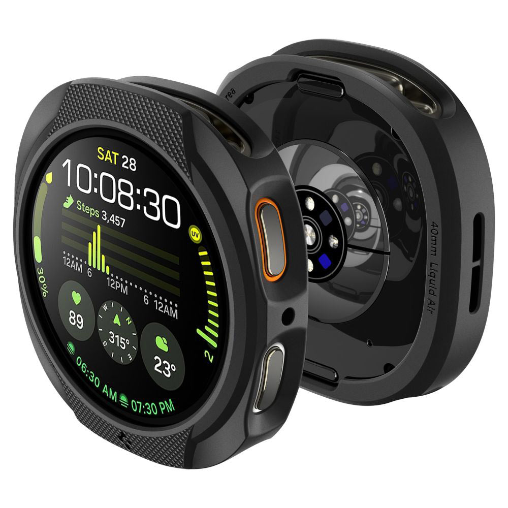Θήκη Spigen Liquid Air για Samsung Galaxy Watch8 44mm, Μαύρο Ματ ACS09839