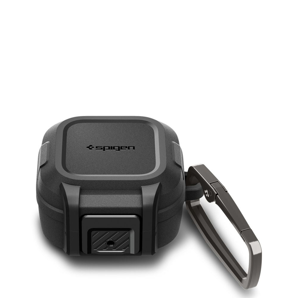 Θήκη Spigen Lock Fit για Samsung Galaxy Buds4 / Buds4 Pro, Ματ Μαύρη ACS11202