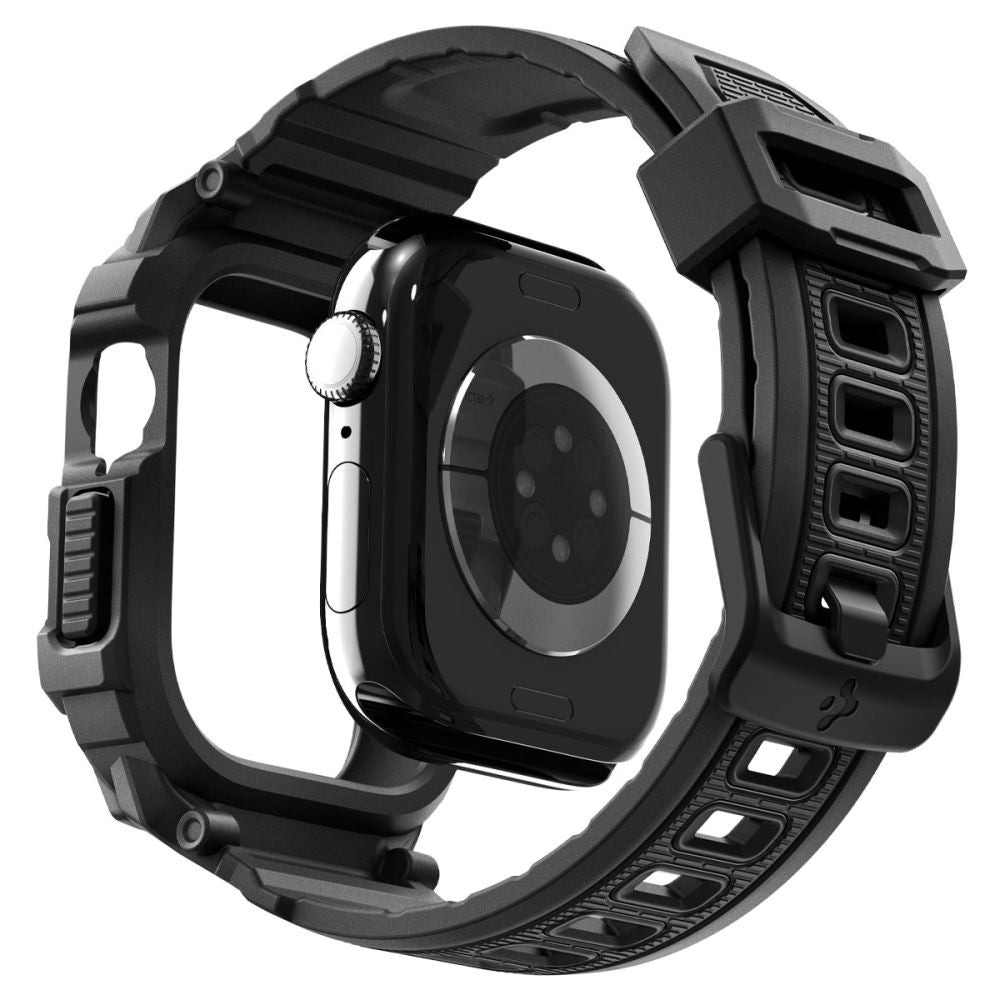 Θήκη Spigen Rugged Armor Pro V2 για Apple Watch Series 10 / 11 42mm, Ματ Μαύρη ACS10494