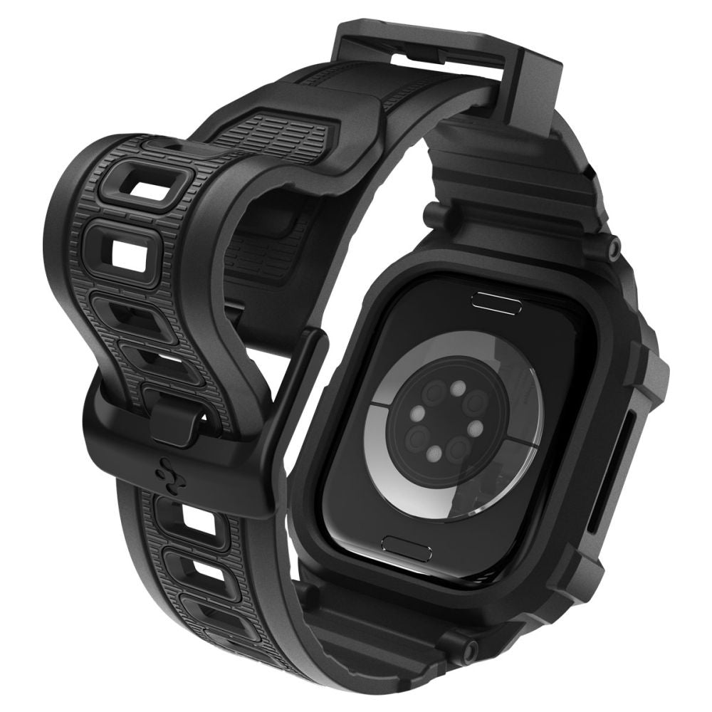 Θήκη Spigen Rugged Armor Pro V2 για Apple Watch Series 10 / 11 42mm, Ματ Μαύρη ACS10494