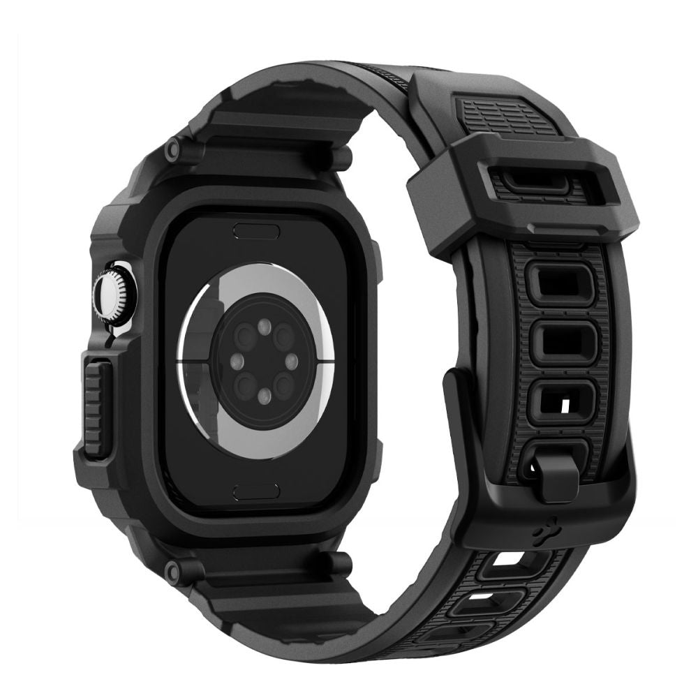 Θήκη Spigen Rugged Armor Pro V2 για Apple Watch Series 10 / 11 42mm, Ματ Μαύρη ACS10494