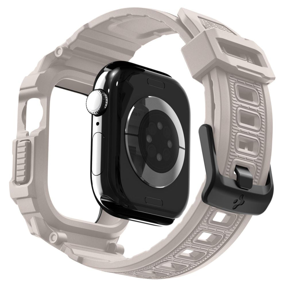 Θήκη Spigen Rugged Armor Pro V2 για Apple Watch Series 10 / 11 46mm, Μπεζ ACS10506