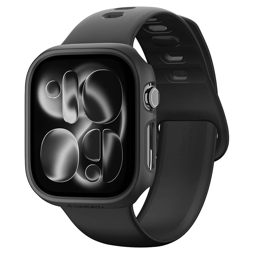 Θήκη Spigen Thin Fit για Apple Watch 12 46mm, Μαύρη ACS11890