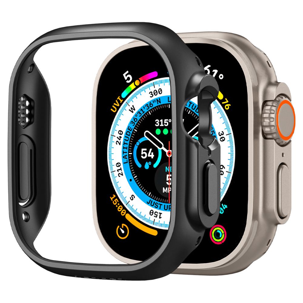 Θήκη Spigen Thin Fit για Apple Watch Ultra Series, Μαύρη ACS05458