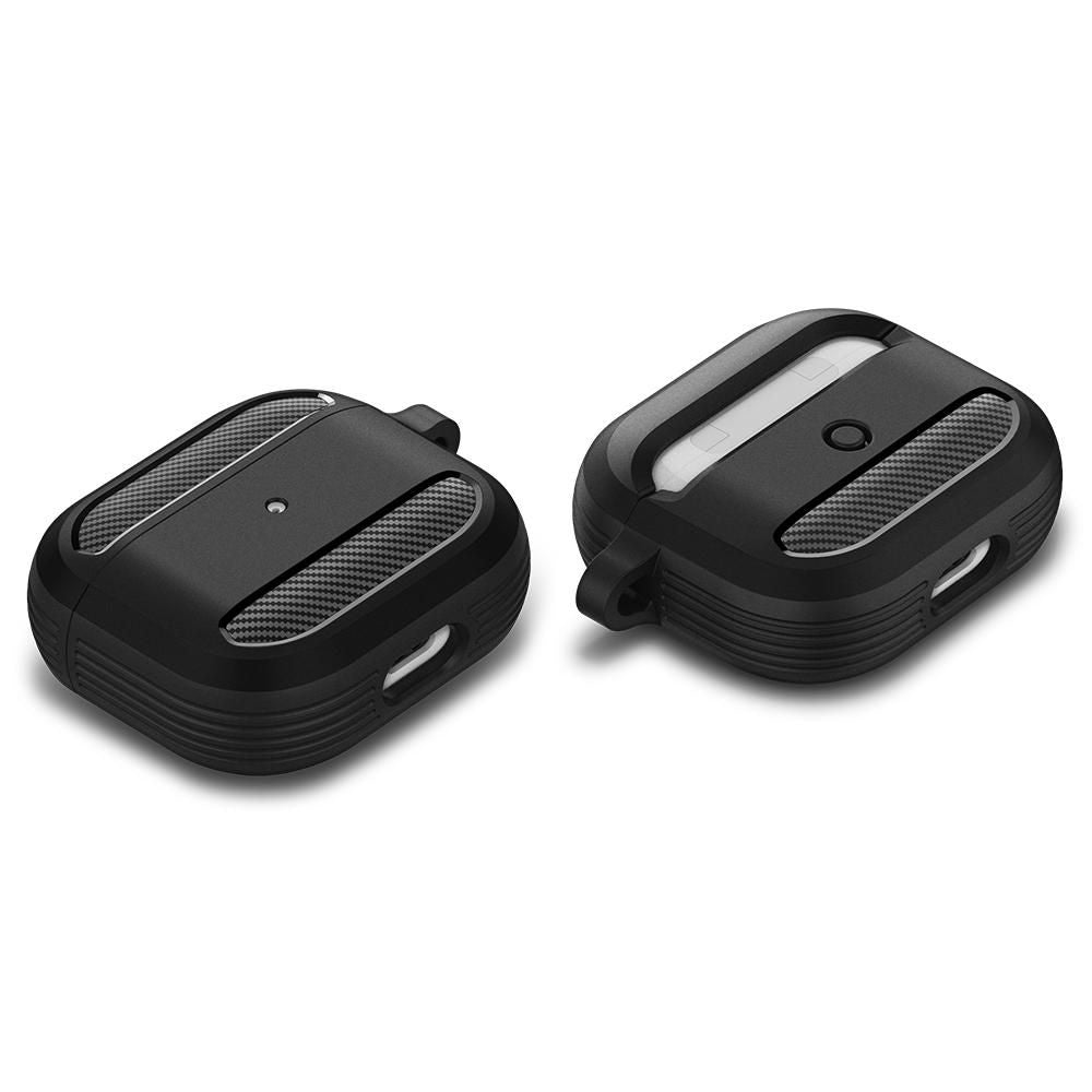 Θήκη Techsuit Carbon για Apple AirPods 3, Μπλε σκούρο