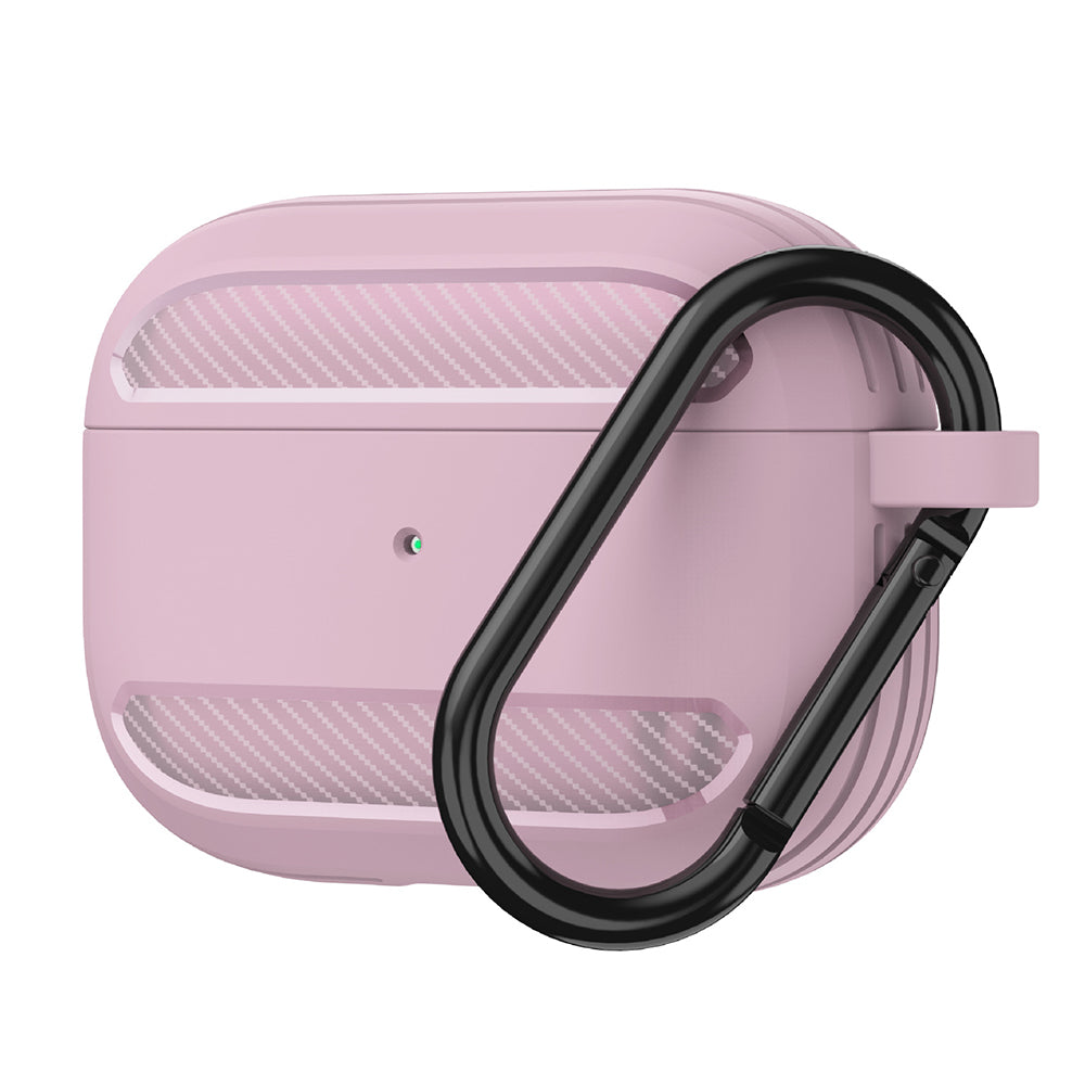 Θήκη Techsuit Carbon για Apple AirPods 3, Ροζ