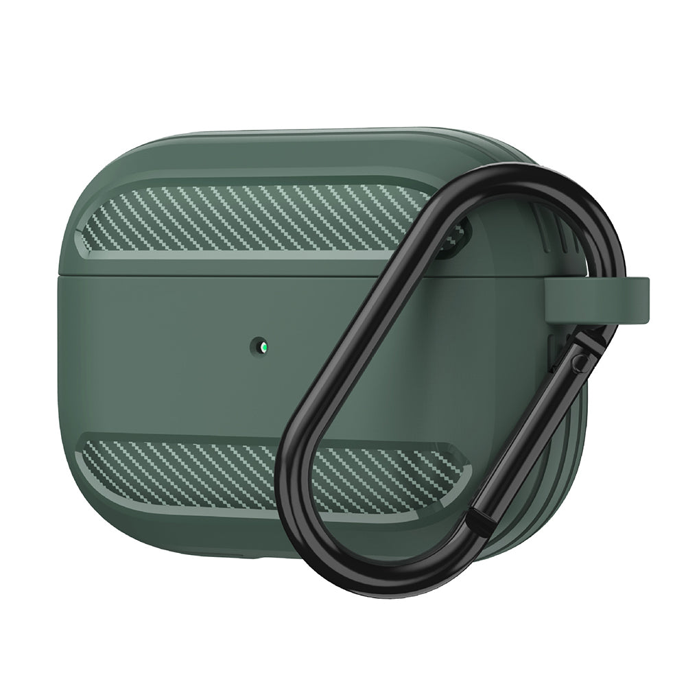 Θήκη Techsuit Carbon για Apple AirPods 3, Πράσινο