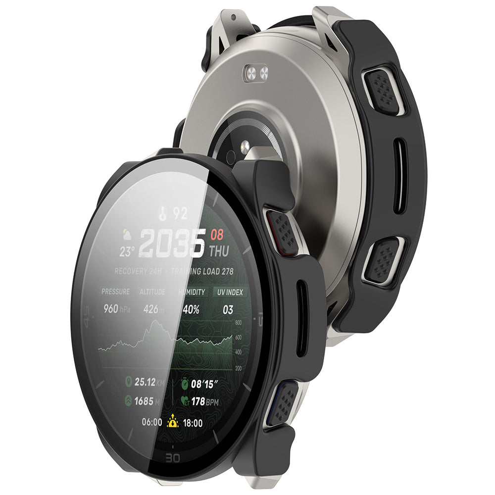 Θήκη Techsuit Defense360 Pro για Amazfit Cheetah 2 Ultra, Μαύρη