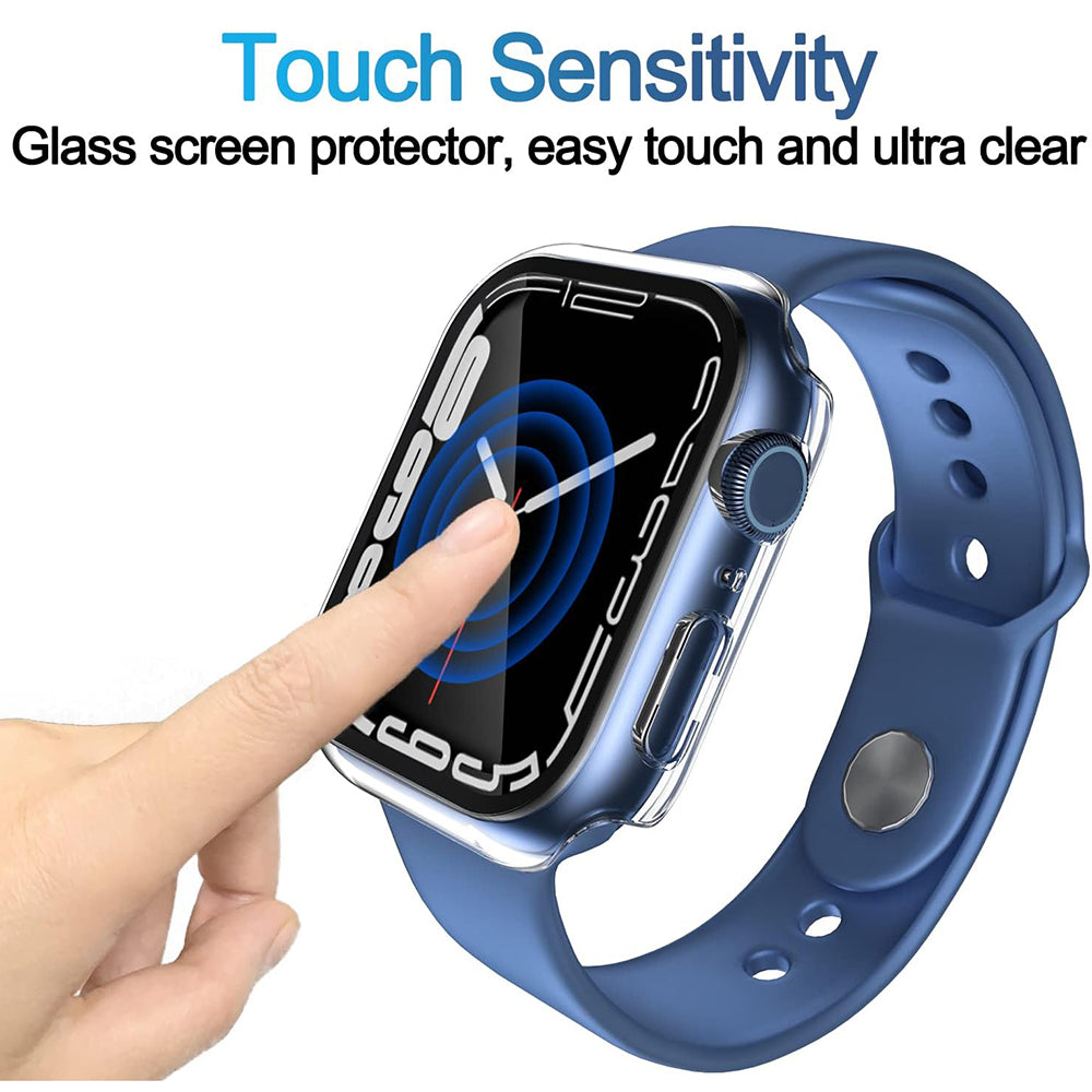 Θήκη Techsuit Defense360 Pro για Apple Watch 7 41mm Series, Διαφανής