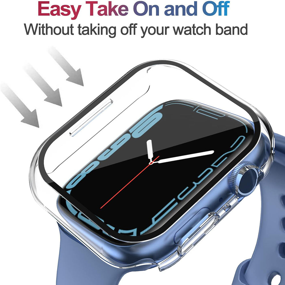 Θήκη Techsuit Defense360 Pro για Apple Watch 7 45mm Series, Διαφανής
