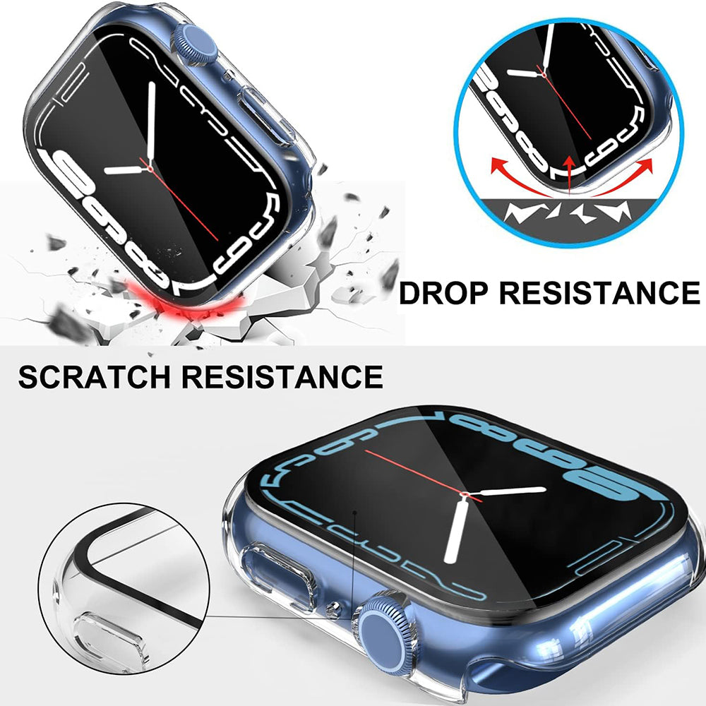 Θήκη Techsuit Defense360 Pro για Apple Watch 7 45mm Series, Διαφανής