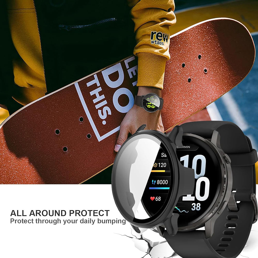 Θήκη Techsuit Defense360 Pro για Garmin Venu 4 41mm, Μπλε Ναυτικό