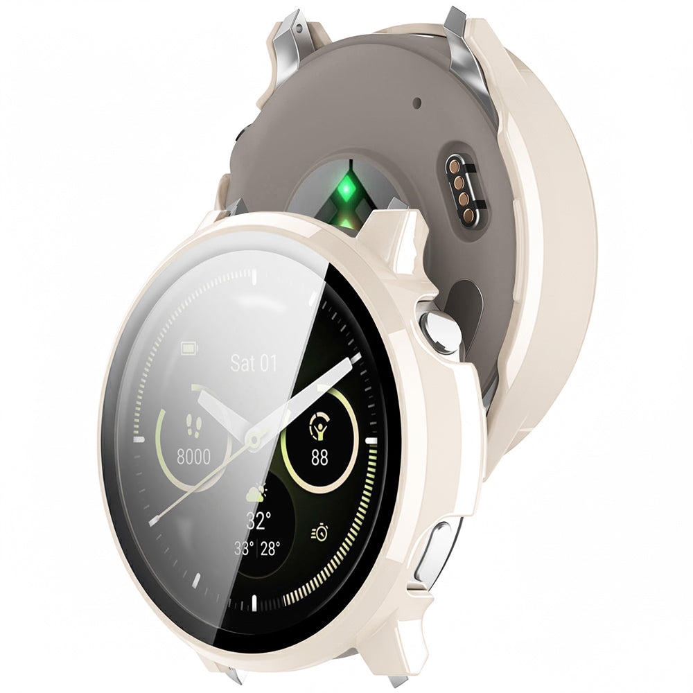Θήκη Techsuit Defense360 Pro για Garmin Venu 4 45mm, Μπεζ