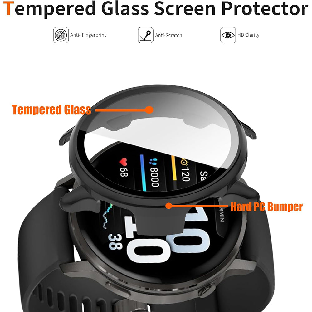 Θήκη Techsuit Defense360 Pro για Garmin Venu 4 45mm, Ροζ