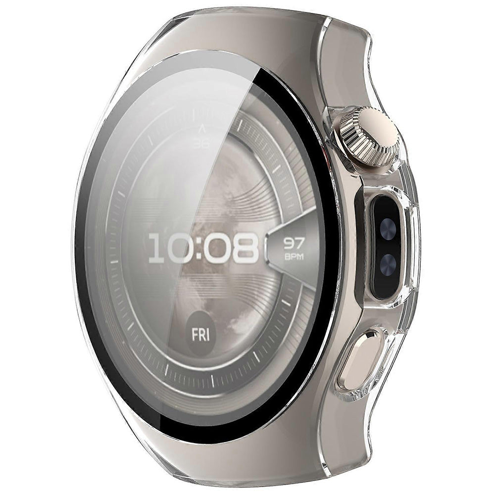 Techsuit Defense360 Pro Case for Huawei Watch 5 42mm, Transparent