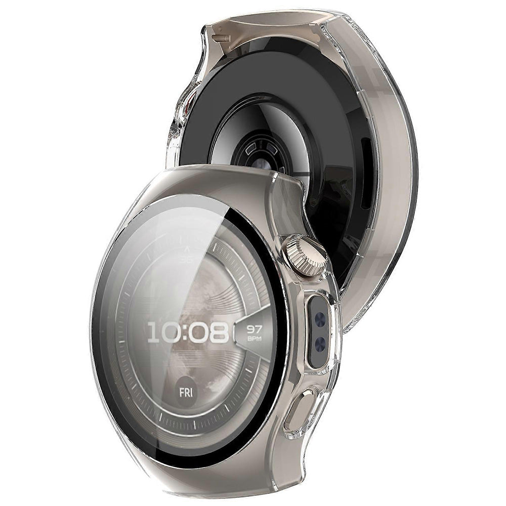 Techsuit Defense360 Pro Case for Huawei Watch 5 42mm, Transparent