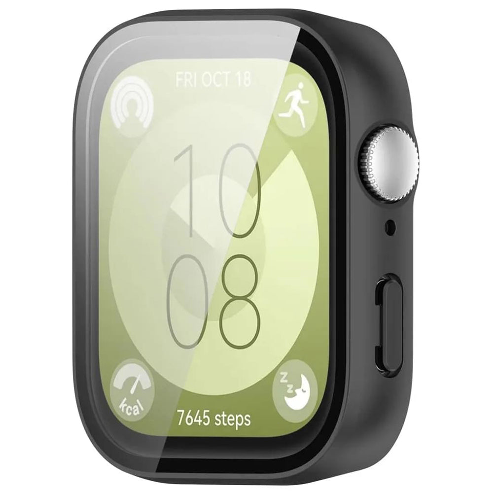 Θήκη Techsuit Defense360 Pro για Huawei Watch Fit 3, Μαύρη